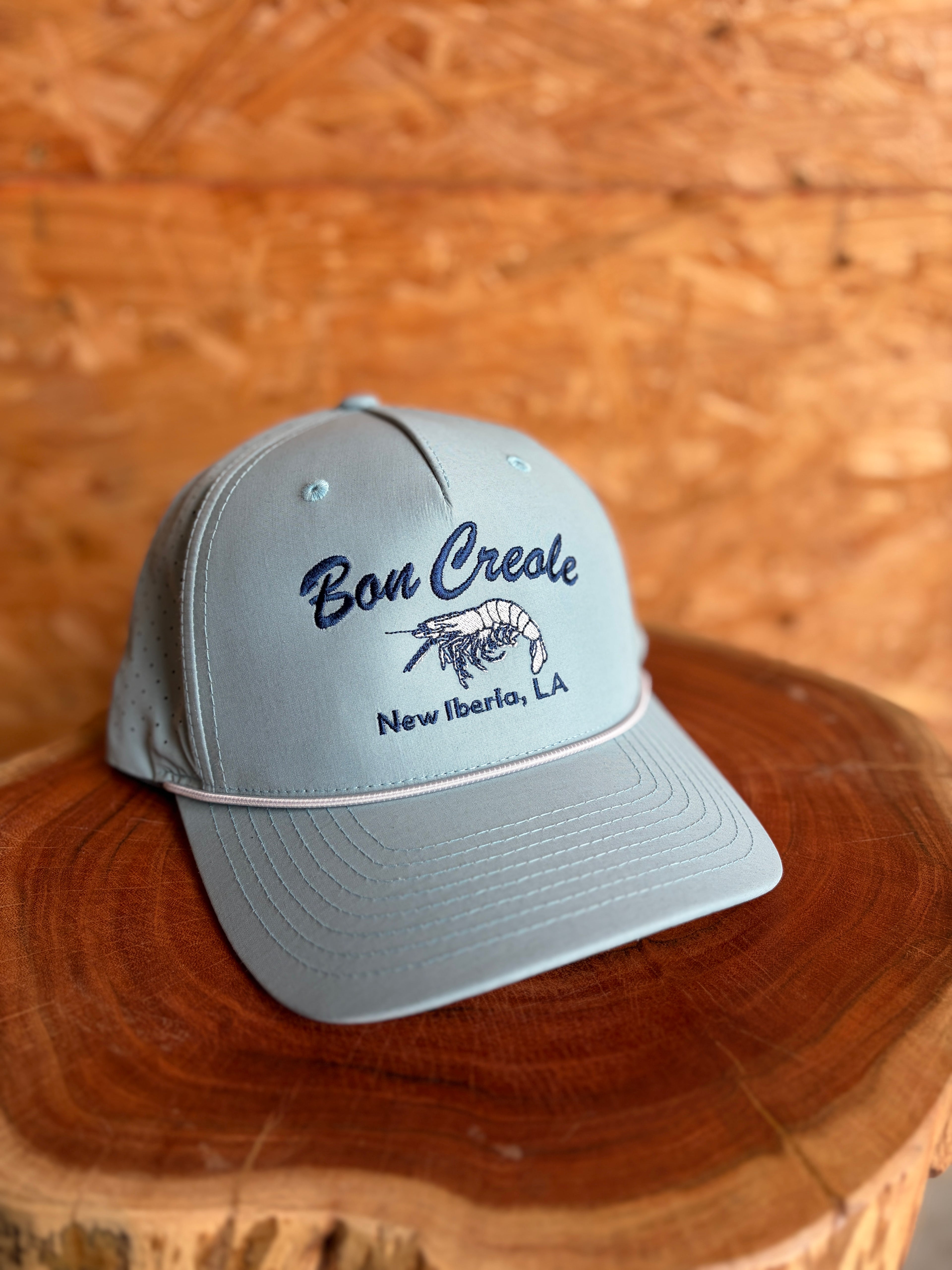 Navy over Baby Blue Hat