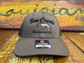 Black over Dark Gray Hat