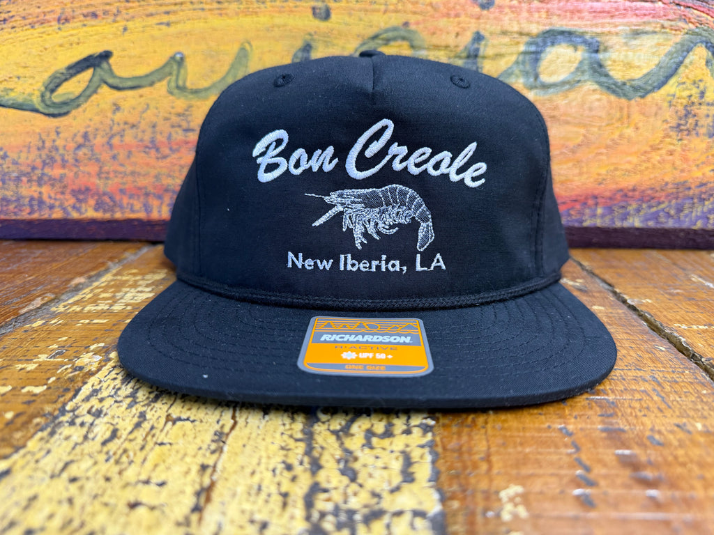 White over Black Rope Hat