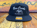 White over Black Rope Hat